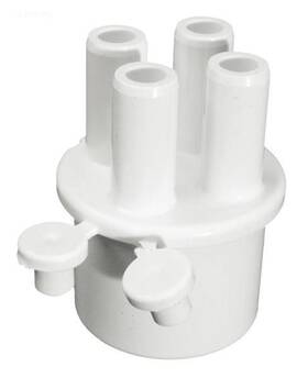 672-4030 Waterway Manifold 1 Inch Spigot X Four 3/8