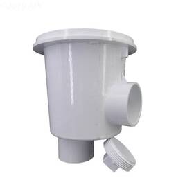 674-2610 Waterway 8in Deep Sump Body Concrete 2 1/2in White 6742610