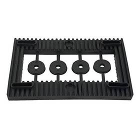 319-0019b Waterway Plastics Self Aligning Rubber Motor Base