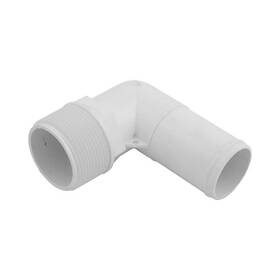 411-6540b Waterway Plastics 1.5 Inch Mpt X Hose Smooth Elbow - White