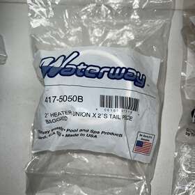 417-5050b Waterway Plastics 2 Inch Socket Heater Tailpiece -