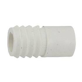425-1000b Waterway Plastics 0.5 Inch Spigot X 0.75 Ribbed Barb Adapter