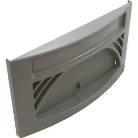 550-6637 Waterway Plastics Front Plate Assy Access Skimmer 100sqft Oval Gray