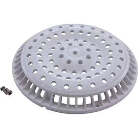 642-2150 Waterway Plastics Anti-vortex Main Drain Grate 8 Inch Round White V For Pool Safety