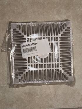 642-4790 Waterway Plastics Main Drain Grate 9 Inch X Square White New