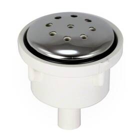 670-2390b Waterway Plastics 0.37 Inch Barb Top-flo Air Injector With Ss Escutcheon