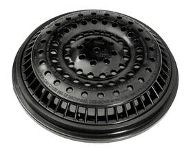 Ww6402311v Waterway 8 Inch Anti-vortex Cover And Frame - Black