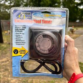 Bs-21482 Westek 24-hour Automatic Swimming Pool Timer With Standard Plug