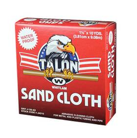 Jao10 Whitlam Talon Waterproof Sand Cloth 10 Yd. In Brown -