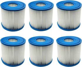 Xcq-716 Wuyan 6pcs Replacement Swimming Pool Filter For Type D Summer Waves