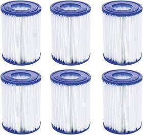 Xcq-722 Wuyan 6 Pack Swimming Pool Filter Compatible For Cartridge Type Ii 6pcs