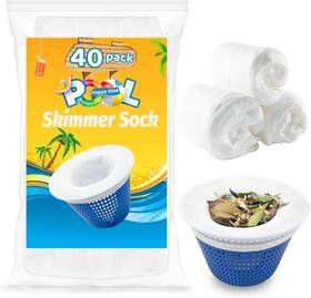 Wgu3004 Wxfana Pool Skimmer Socks 40 Pack Fliter Swimming