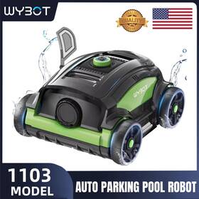 1103 Wybot Pool Cleaner Robotic Vacuum 6600mah 130 Mins For All Types Pools