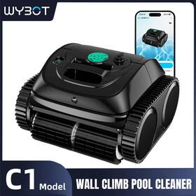 Os70-c1-a Wybot C1 Wall Climbing Robotic Pool Cleaner Cordless Vacuum Inground Pools