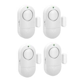 Za-025 Zabree Door Window Alarm 4 Pack 120db Pool For Home Security Kids S
