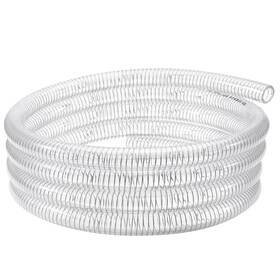 Zy-hosetube 658362361620 Suction Hose 1/2 Inch Id -25ft Clear Wire Reinforced Vinyl Tubing Heavy Duty