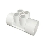 Waterway 672-4430B 2"SKT X Four Port 0.5" Slip Manifold. Fixed Price $14.05.
