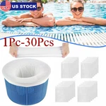 1-30 Packs Pool Skimmer Socks Filter Replacement Savers For Basket Swimming. Fixed Price $10.99.