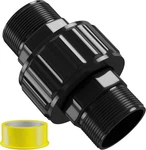 SP1480BLK 1-1/2 Pool Union Double Male End For Hayward Star-clear Teflon Tape. Fixed Price $19.95.