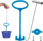 Runnico Skimmer Handle,universal Pool Baskets Hook Tool 1 Set. Fixed Price $14.76.
