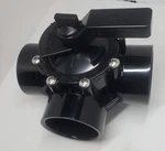 3-PORT 2" Diverter Valve With Pvc Pipe Compatible Ground Pool, Tub & Spa Sy. Fixed Price $29.99.