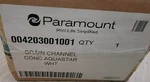 Paramount Aquastar Pool Channel Drain Cover Black. Fixed Price $95.00.