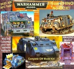 Rhino Best Apc Tank Space Marines Full Gw Model Kit Games Workshop Warhammer 40K. Fixed Price $49.98.