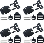 4 Set Spa Hot Tub Cover Broken Latch Repair Kit Have Slot - Style 1, Black. Fixed Price $12.03.