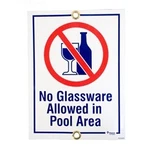 Pentair R232600 Sign No Glass Ware 1/2" Pvc Wall Mount. Fixed Price $25.76.