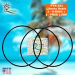 PTK-251. (3-PACK + Lube) Fits Waterco S1226911 Pump Body Ring. Fixed Price $14.43.