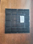 640-472XV Waterway 12" Black Square Main Drain Grate. Fixed Price $75.00.