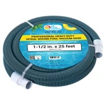 1-1/2" X 25 Foot Heavy Duty Spiral Wound Swimming Pool Vacuum Hose, Swivel Cuff. Fixed Price $44.99.