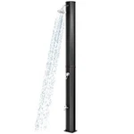 9.3 Gallon Outdoor Solar Heating Shower 7.2FT Adjustable Head W/base. Fixed Price $129.99.