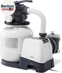 2,100 Gph Krystal Clear Sand Filter Pump For Above Ground Pools, Swimming. Fixed Price $270.57.