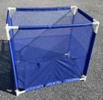 Kitlife Pool Storage Bin / Toy Cart 36X36X24 With Mesh Bag Blue. Fixed Price $29.99.