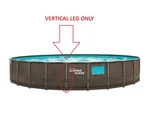 Replacement Vertical Leg For Summer Waves 26FT X 52IN Crystal Vue Elite Pool. Fixed Price $39.99.