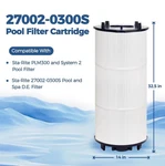 27002-0300S Pool Filter Cartridge For Sta-rite System Modular Media PLM300. Fixed Price $115.97.
