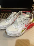 Nike Air Max Excee White/hot Punch Sneakers FJ4571-100 Woman Us Size 7.5. Fixed Price $35.99.