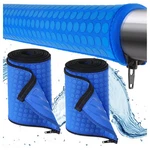 Pool Handrail Covers 2 Pack 10 Foot Neoprene Slip Resistant Blue Swimming Zipper. Fixed Price $74.99.