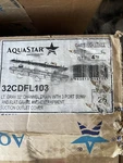 Aquastar 32IN Channel Drain Flat Grate Anti-entrapment Suction Outlet Cover. Fixed Price $145.00.