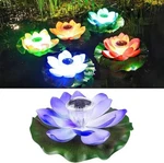 Floating Solar Pond Lotus Lights Pool Decoration. Fixed Price $19.99.