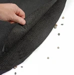 Round Armor Shield Floor Pad 70-0021RD-BLK-160. Fixed Price $40.00.