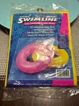 Swimline-pool -inflatable-yellow Innertube-style 9019. Fixed Price $8.00.