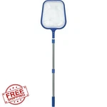 Fibropool Leaf Skimmer Net, Telescoping Pole, 18" Rake. Fixed Price $20.00.