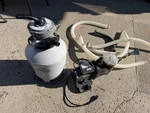 Pool Filter: Game Sandpro 50D 4710 System (used). Fixed Price $100.00.
