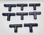 Spears 1401-010BC Pvc Barb Tee X (lot Of 8). Fixed Price $32.00.