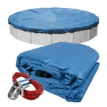 Robelle 30 Ft Heavy Duty Mesh Blue Winter Cover For Above Ground Pools. Fixed Price $117.56.