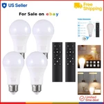 A19 Led Bulbs E26 Dimmable Color Changing Remote 800LM 9W Home Decor. Fixed Price $49.99.