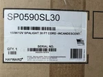 Hayward SP0590SL30 100W/12V Spa Light With 30' Cord. Fixed Price $185.00.