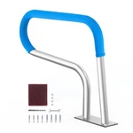 Vevor Pool Handrail, Railing, Inch, Silver White. Fixed Price $85.99.